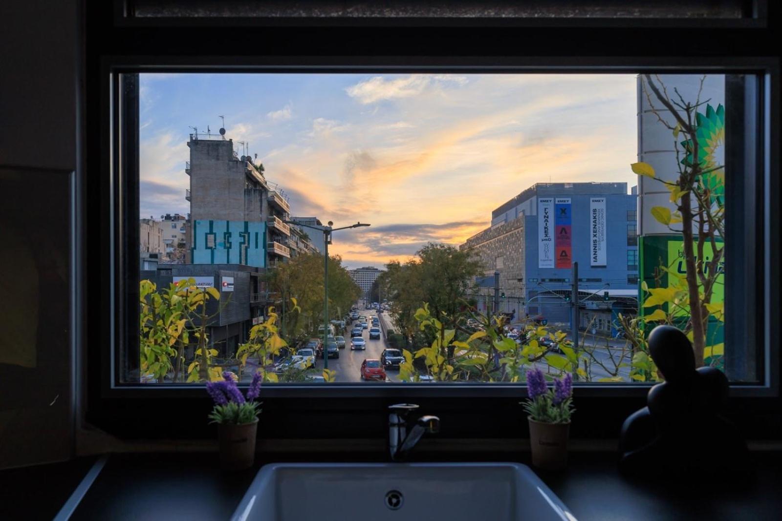 Aiolos Luxury Metro Acropolis Suite 7 Near Museum Of Modern Art Aten Exteriör bild